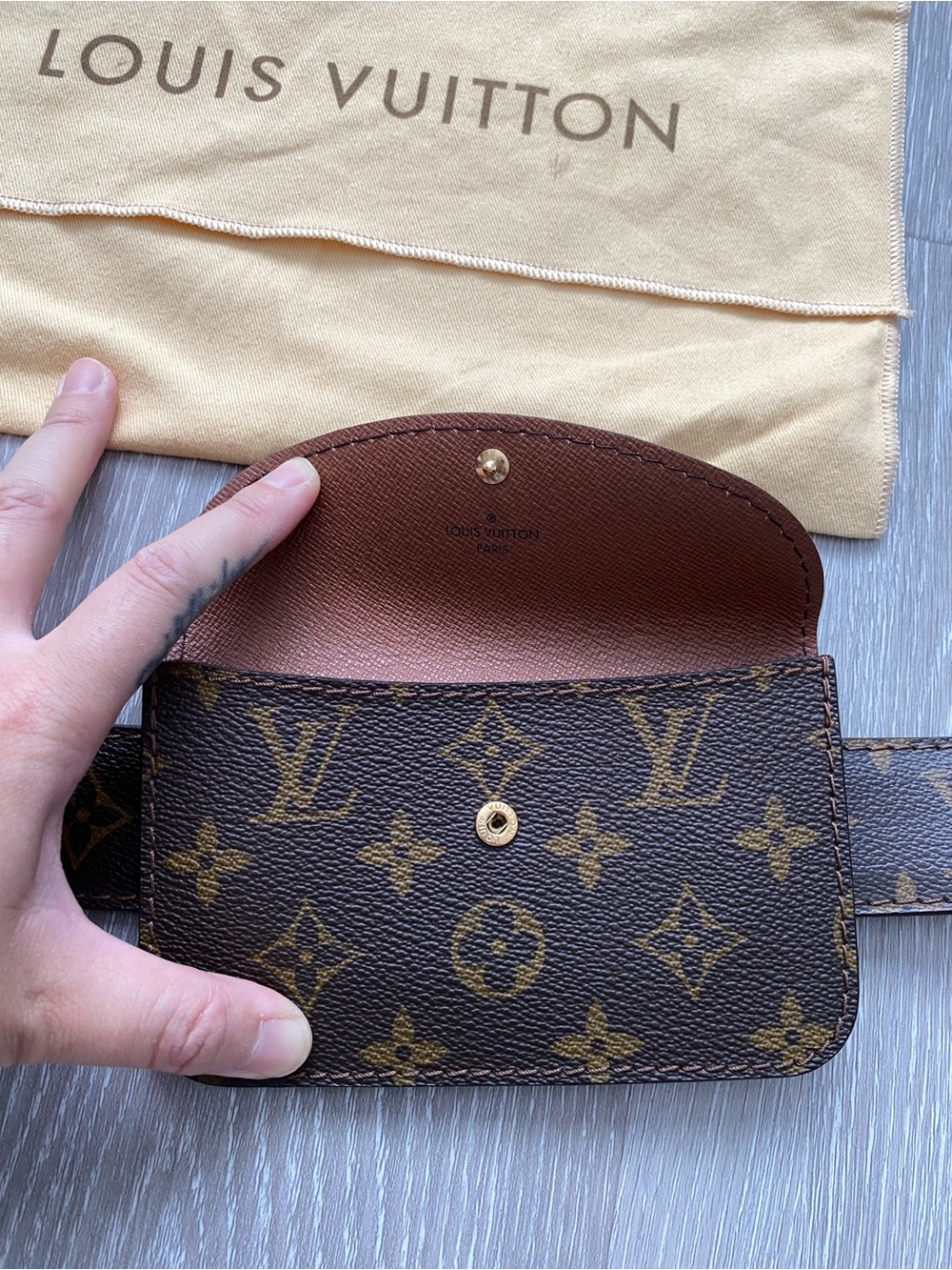 Louis Vuitton Monogram Ceinture Pochette Belt Bag - Picture 2 of 12